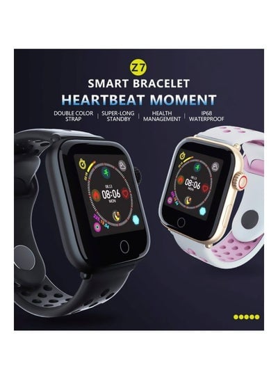 Fitness Tracker White/Pink - EMALL
