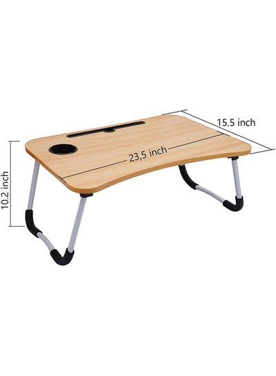 Wooden Portable Table Brown - EMALL
