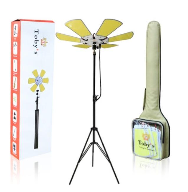 Toby’s VIP 06 W Toby Sanara Camping Light Six Sided White Full Set Without Remote