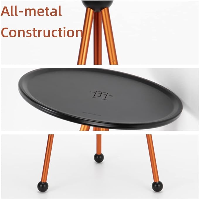 TRETTITRE TreSound Side Table, Versatile Metal Side Table, Sleek Design for Enhanced Sound Experience