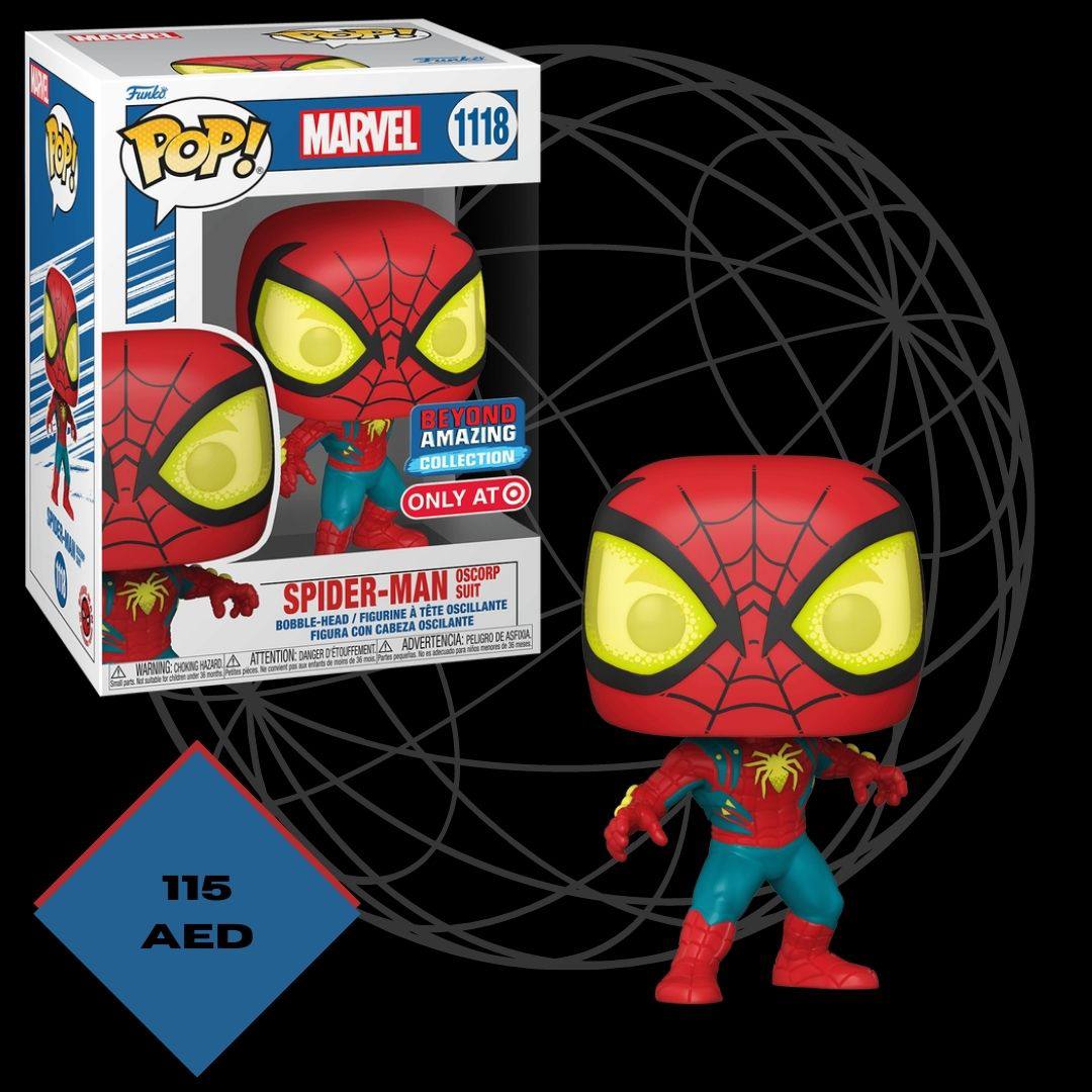 Funko POP! Marvel - Spider-Man Oscorp Suit Vinyl Figure #1118 Target Exclusive