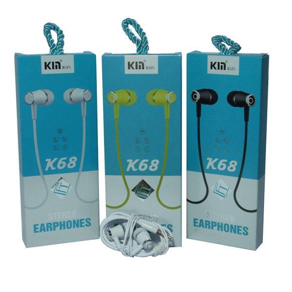 Kin K68 Stereo Earphones