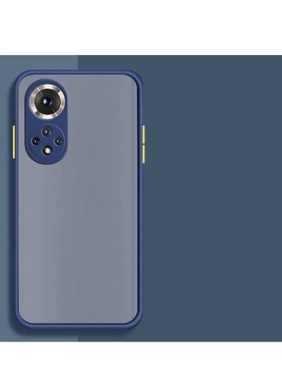 Silicone Bumper Shockproof Matte Translucent Back Case Cover For Nova 9 Blue