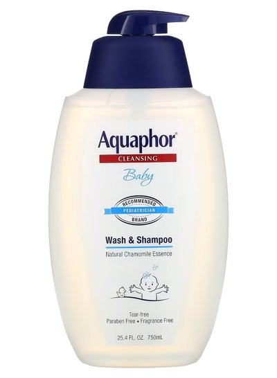 pack of 3 Wash & Shampoo Fragrance Free 25.4 fl oz 750 ml
