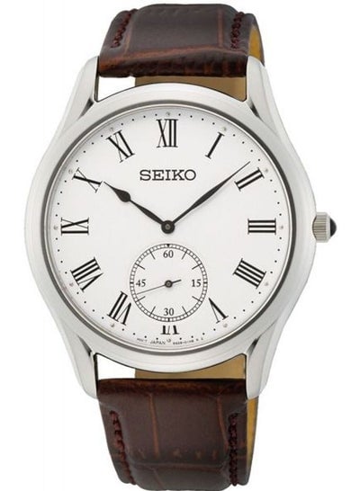 Seiko Quartz White Dial Men's Watch SRK049P1