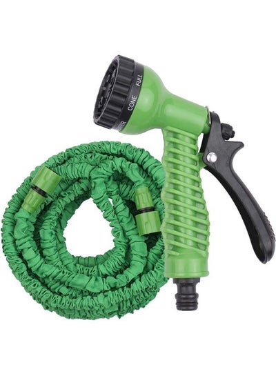 Expandable Hose High Pressure Telescopic Watering With 7 Function Spray Nozzle