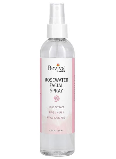 Reviva Labs Rosewater Facial Spray 8 fl oz 236 ml
