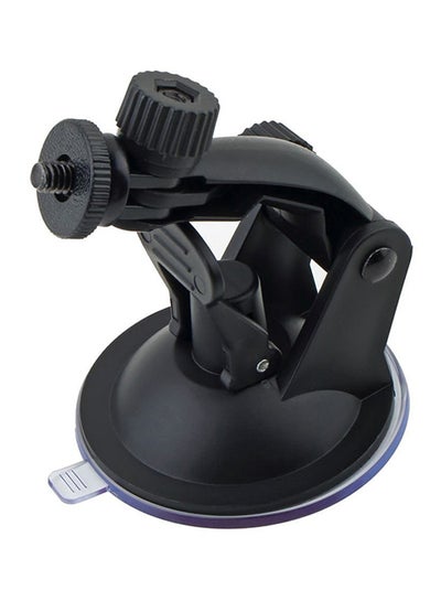 Car Suction Cup Mount Holder With Tripod Adapter For Gopro Hero 3/2/1 Camera Black