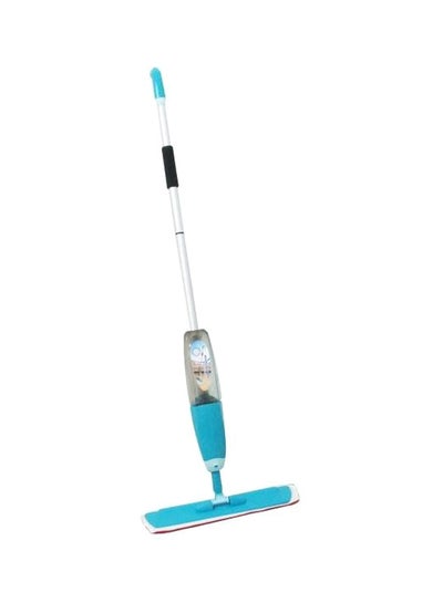 Long Handle Mop With Spray Blue/White