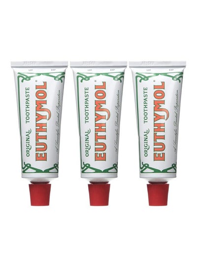 Pack Of 3 Original Toothpaste Multicolour 3x75ml