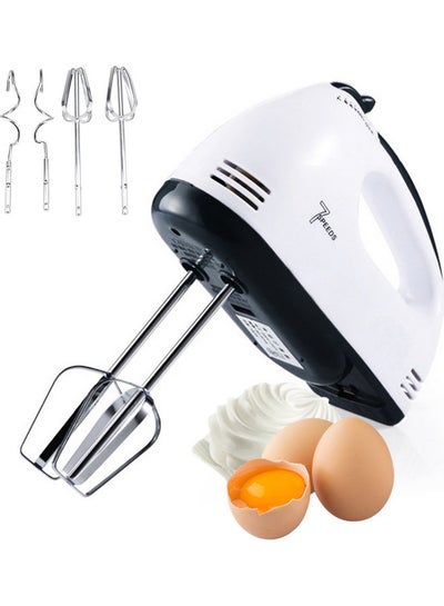 7 Speed Stainless Steel Whisk Automatic Electric Egg Beater With EU Plug 0.0 L MH1074 White