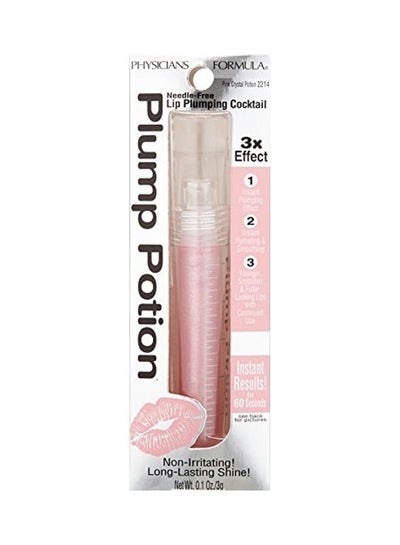 Plump Potion Needle-Free Lip Plumping Cocktail Pink Crystal Potion
