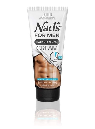 Nads for Men Hair Removal Cream 6.8 oz Pack of 3