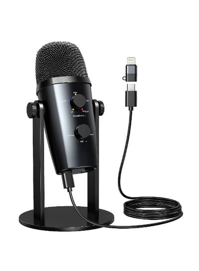 PW10 Professional Metal Voice Recording Usb Condenser Studio And Podcast Recording Gaming Microphones