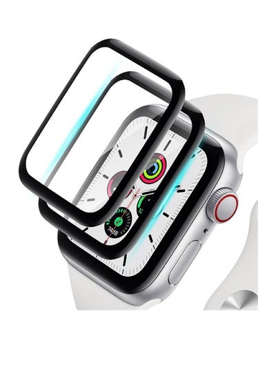 2 Pack Full Coverage Easy Installation Bubble-Free Screen Protector For Apple Watch Series 8 | 7  (41 mm)