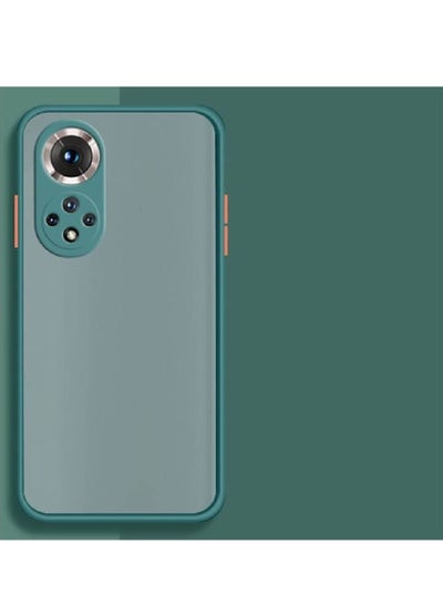 Silicone Bumper Shockproof Matte Translucent Back Case Cover For Nova 9 Green
