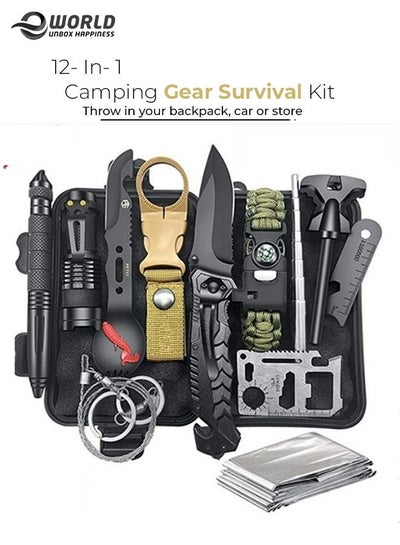 New Survival Gear Kits for Outdoor Emergency SOS Tools for Trip Cars Hiking and Camping