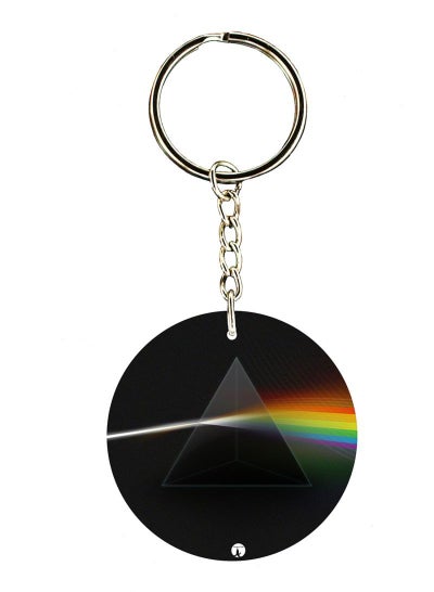 Double Side The Band Pink Floyd Printed Keychain