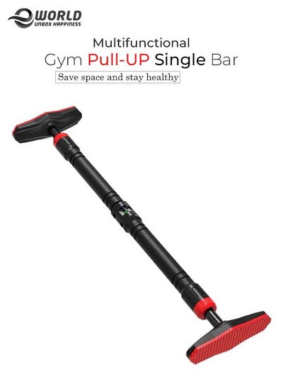 Multifunctional Gym Pull-up Fitness Single Bar Without Punching