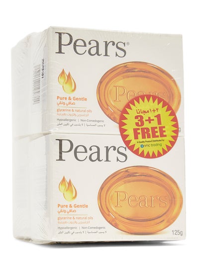 Pure And Gentle Soap 125g Pack of 4