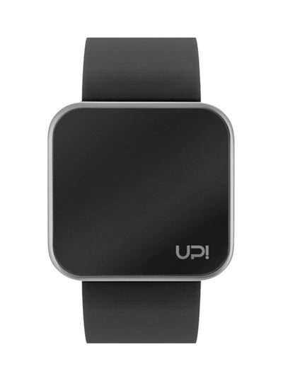 Silicone Digital Wrist Watch 499 - 42 mm - Black