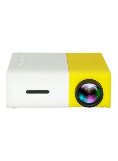 Mini Portable LED Projector YG300 White/Yellow/black