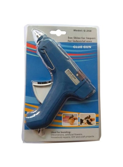 Glue Gun With Glue Sticks Set Blue/White/Silver