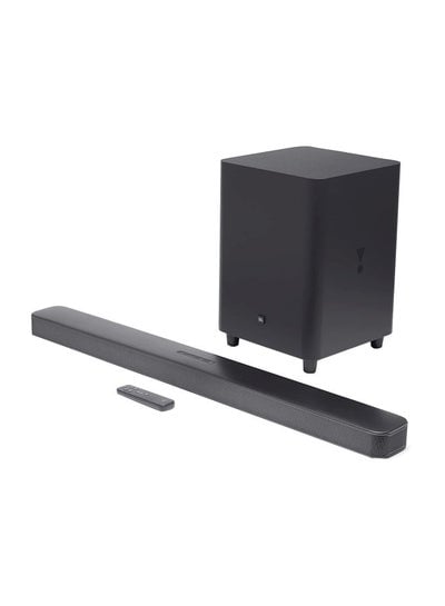 5.1 Channel soundbar with built-in Wi-Fi and 10" wireless subwoofer 100120054 Black