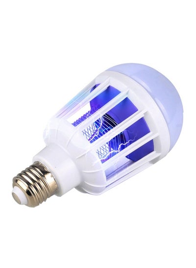 LED Bulb Mosquito Killer White/Purple/Silver 210x110x110millimeter