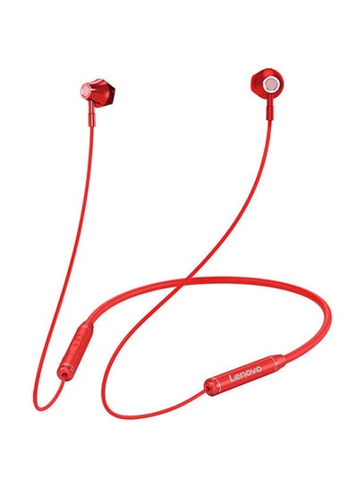HE06 Neckband Wireless Earphones With Magnetic Earbuds Red