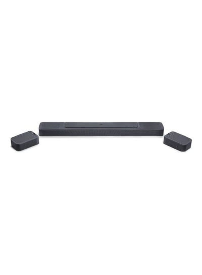 Bar 1000 7.1.4 Channel Soundbar with Detachable Speakers, Dolby Atmos Surround, DTS:X + MultiBeam, PureVoice Tech, 880W Output, Built-In WiFi, Voice Assistant, 3D Sound 6925281996801 Black
