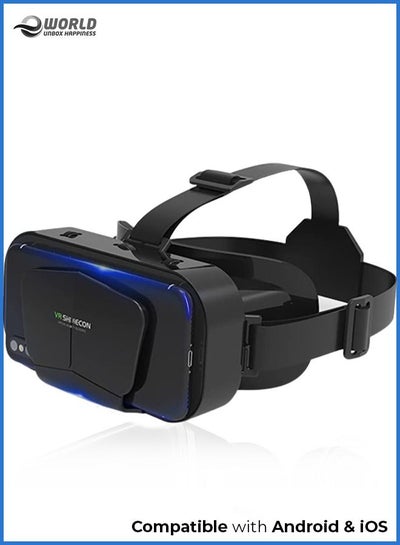 VR Headset Virtual Reality Glasses Compatible for IOS and Android.